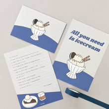 Load image into Gallery viewer, Monolike Fall In Newtro ver.3 Letter Paper and Envelopes Set - 8Type, 32 Letter Paper + 16 Envelopes