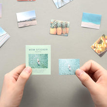 Load image into Gallery viewer, Monolike Wow Sticker Vacation + Fragrant days Set - Mini Size Cute Stickers, Square Stickers
