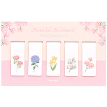 Load image into Gallery viewer, Monolike Magnetic Bookmarks Front Garden ver.1, Set of 5