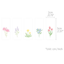 Load image into Gallery viewer, Monolike Magnetic Bookmarks Front Garden ver.2, Set of 5