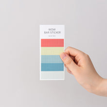 Load image into Gallery viewer, Monolike Wow Bar Sticker Grid A set - Mini size cute stickers, square stickers