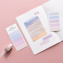 Load image into Gallery viewer, Monolike Wow Bar Sticker Grid B set - Mini size cute stickers, square stickers