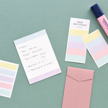 Load image into Gallery viewer, Monolike Wow Bar Sticker Grid B set - Mini size cute stickers, square stickers