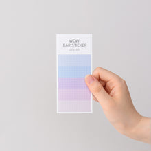 Load image into Gallery viewer, Monolike Wow Bar Sticker Grid B set - Mini size cute stickers, square stickers