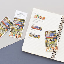 Load image into Gallery viewer, Monolike Wow Bar Sticker Pierre Auguste Renoir set - Mini size cute stickers, square stickers