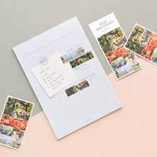 Load image into Gallery viewer, Monolike Wow Bar Sticker Pierre Auguste Renoir set - Mini size cute stickers, square stickers