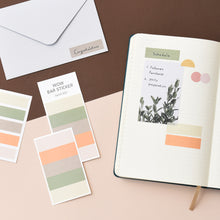 Load image into Gallery viewer, Monolike Wow Bar Sticker Solid A set - Mini size cute stickers, square stickers