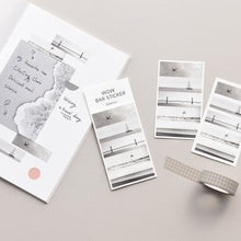 Load image into Gallery viewer, Monolike Wow Bar Sticker Photo C set - Mini size cute stickers, square stickers