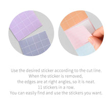 Load image into Gallery viewer, Monolike Wow Sticker Plan ver.1 + ver.2 Set - Mini Size Cute Stickers, Square Stickers