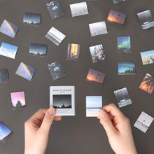 Load image into Gallery viewer, Monolike Wow Sticker Serenity + Mellow set - Mini size cute stickers, square stickers