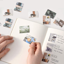 Load image into Gallery viewer, Monolike Wow Sticker Serenity + Mellow set - Mini size cute stickers, square stickers