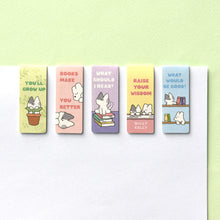 Load image into Gallery viewer, Monolike Magnetic Bookmarks Willy Kelly, Set of 5
