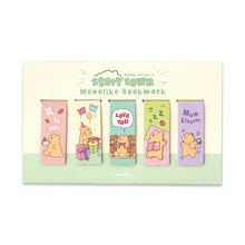 Load image into Gallery viewer, Monolike Magnetic Bookmarks Storytown Momo Series.1, Set of 5

