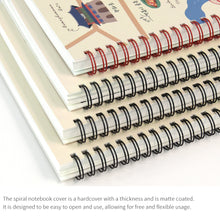 Load image into Gallery viewer, Monolike Seoul A5 Line Spiral Notebook, Bukchon - Hardcover 5.83 x 8.27inch 128 Page
