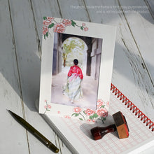 Load image into Gallery viewer, Monolike Standing Design Paper Photo frame 4x6 Minhwa, Peony 10pack - Fits 4x6&quot; Pictures
