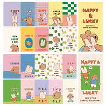 Load image into Gallery viewer, Monolike Bandal Bookmarks Happy and Lucky + Happy and Lucky Littles 120 Pieces
