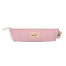 Load image into Gallery viewer, Monolike Unmatched Friends Canoe Pencil Case, Pink - Slim Stationery Pouch, Lightweight Pen Organizer, Portable Pencil Bag for Everyday Use
