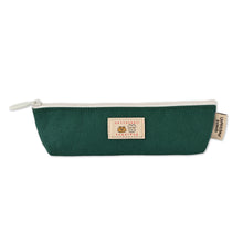 Load image into Gallery viewer, Monolike Unmatched Friends Canoe Pencil Case, Green - Slim Stationery Pouch, Lightweight Pen Organizer, Portable Pencil Bag for Everyday Use

