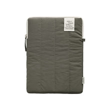 Load image into Gallery viewer, Monolike Archive 247 Cushion Tablet Pouch 11inch, Gray - Padded Protective Sleeve for iPad Pro/Air, Soft Vintage Style Case
