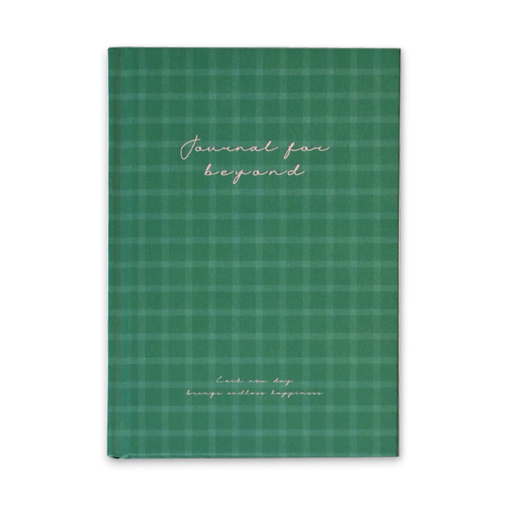 Monolike Journal For Beyond Hardcover Lined Notebook, Green - Hardcover, Academic, Journal, Diary, 112pages