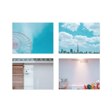 Load image into Gallery viewer, Monolike Memopad Tokyo SET - 4 Packs, 4 Different Designs, 100 Sheets Per Pad, Total 400 Sheets, Note pads, Writing pads
