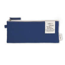 Load image into Gallery viewer, Monolike Archive 247 Flat Pen Case, Navy - Pencil Pouch, Portable Pencil Bag, Pencil Case, Office Pouch case, Pen case
