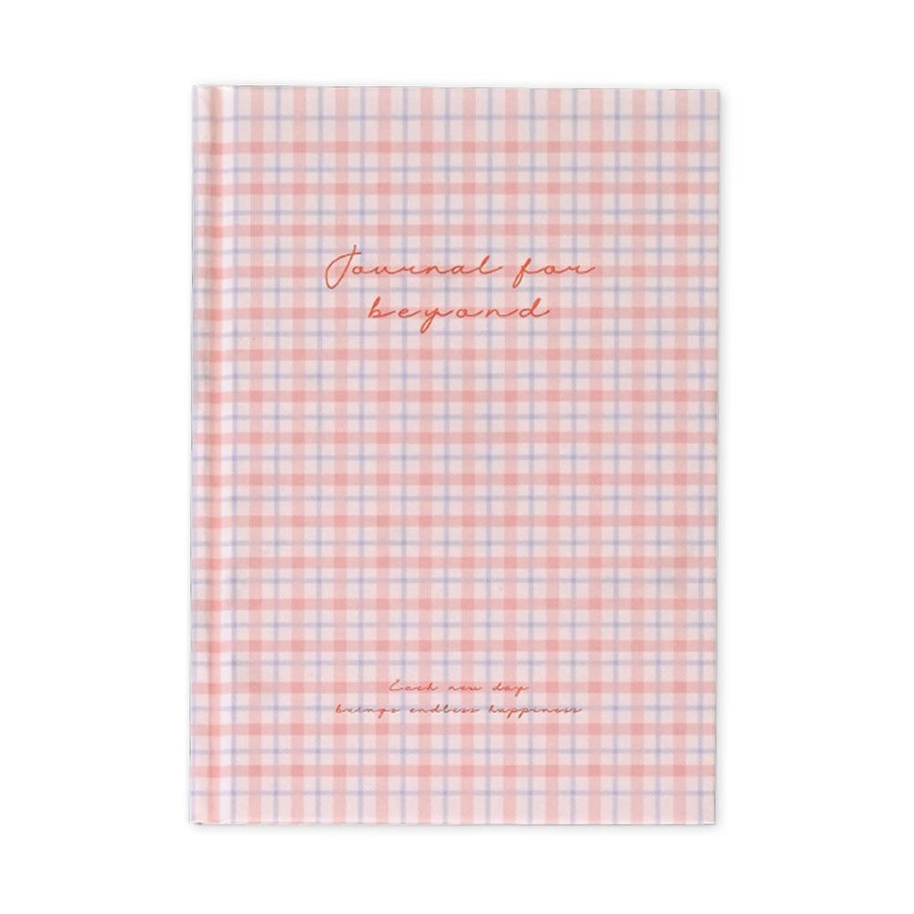 Monolike Journal For Beyond Hardcover Lined Notebook, Pink - Hardcover, Academic, Journal, Diary, 112pages