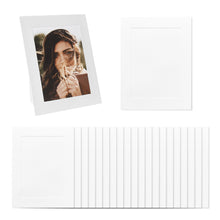 Load image into Gallery viewer, Monolike Slim&amp;Light Standing Paper Photo Frame 5x7 White 20 pcak - Fits 5"x7" Pictures
