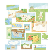 Load image into Gallery viewer, Monolike Cozy Days Sticker Pack (102pcs) - Aesthetic Scrapbooking Material, Writable Paper Sticker Set for Planners and Journals Decor
