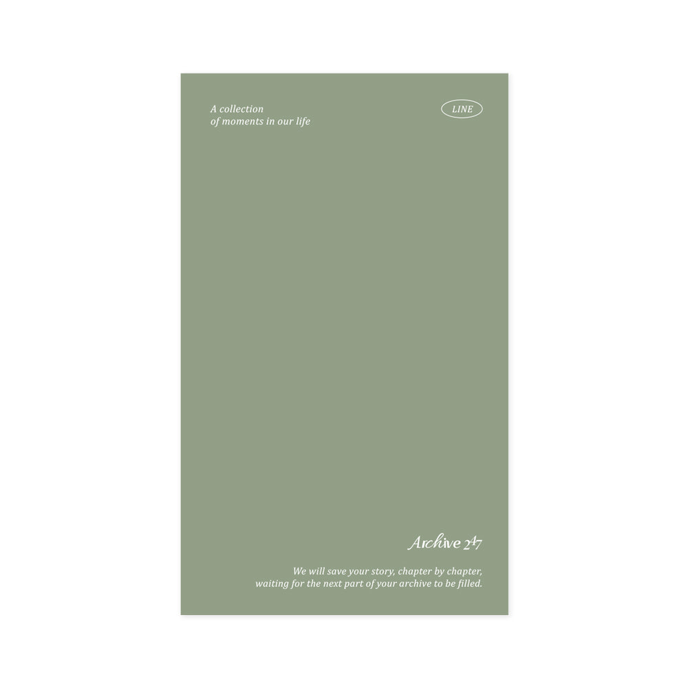 Monolike Archive 247 Solid PVC Handy Notebook, Khaki - Exposed Binding, PVC cover, Academic, Journal, Diary, 160pages