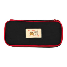 Load image into Gallery viewer, Monolike Unmatched Friends Standard pen case, Black - Water-Resistant Nylon Pencil Case, Large Capacity Pen Pouch, Aesthetic Stationery Organizer for Office
