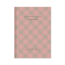 Load image into Gallery viewer, Monolike Journal For Beyond Check Hardcover Lined Notebook Series. 2, Pink - Hardcover, Academic, Journal, Diary, 192pages

