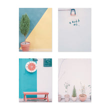 Load image into Gallery viewer, Monolike Memopad Seoul A SET - 4 Packs, 4 Different Designs, 100 Sheets Per Pad, Total 400 Sheets, Note pads, Writing pads
