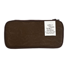 Load image into Gallery viewer, Monolike Archive 247 Standard E1 Pen Case, Brown - Pencil Pouch, Portable Pencil Bag, Pencil Case, Office Pouch case
