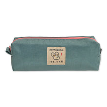 Load image into Gallery viewer, Monolike Unmatched Friends Block Pencil Case, Blue - Pencil Pouch, Portable Pencil Bag, Pencil Case, Office Pouch case, Soft
