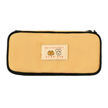 Load image into Gallery viewer, Monolike Unmatched Friends Standard pen case, Caramel - Water-Resistant Nylon Pencil Case, Large Capacity Pen Pouch, Aesthetic Stationery Organizer for Office
