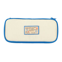 Load image into Gallery viewer, Monolike Unmatched Friends Standard pen case, Ivory - Water-Resistant Nylon Pencil Case, Large Capacity Pen Pouch, Aesthetic Stationery Organizer for Office

