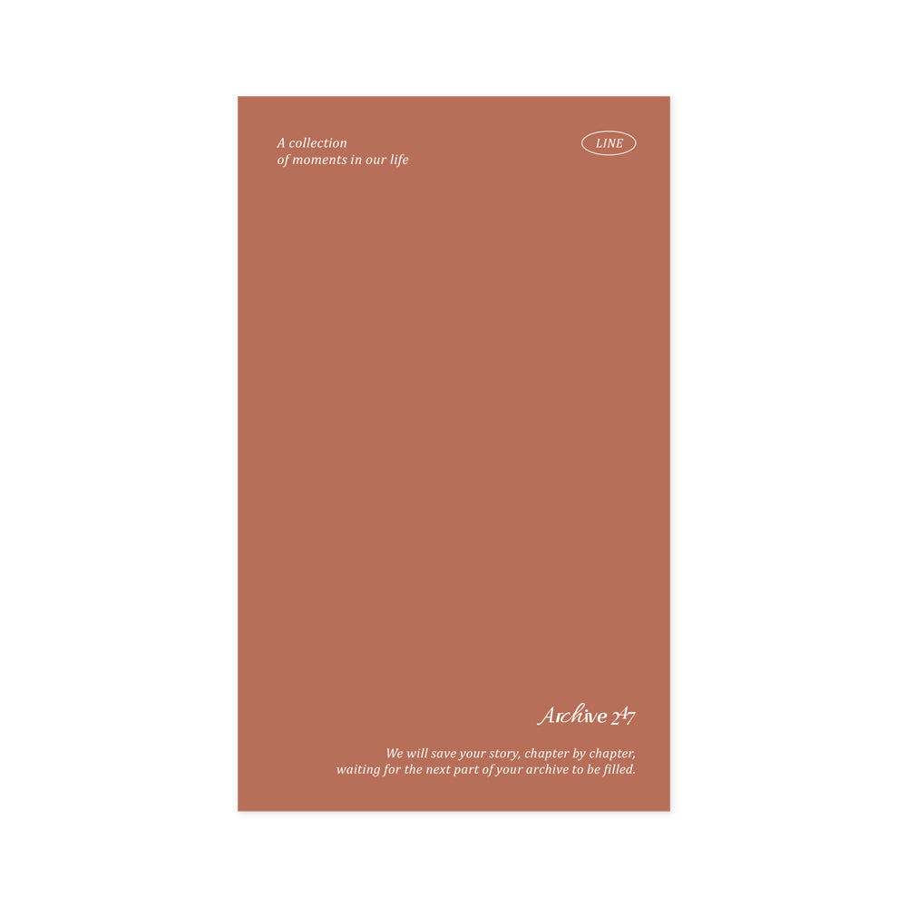 Monolike Archive 247 Solid PVC Handy Notebook, Orange - Exposed Binding, PVC cover, Academic, Journal, Diary, 160pages