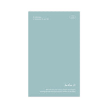 Load image into Gallery viewer, Monolike Archive 247 Solid PVC Handy Notebook, Sky - Exposed Binding, PVC cover, Academic, Journal, Diary, 160pages
