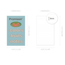 Load image into Gallery viewer, Monolike OrDinary Days PVC Handy Notebook, Butterfly - Exposed Binding, PVC cover, Academic, Journal, Diary, 160pages
