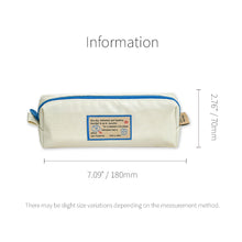 Load image into Gallery viewer, Monolike Unmatched Friends Block Pencil Case, Ivory - Pencil Pouch, Portable Pencil Bag, Pencil Case, Office Pouch case, Soft
