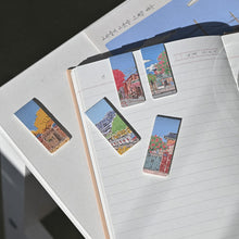 Load image into Gallery viewer, Monolike Magnetic Bookmarks Seoul Series.1, Set of 5
