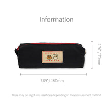 Load image into Gallery viewer, Monolike Unmatched Friends Block Pencil Case, Black - Pencil Pouch, Portable Pencil Bag, Pencil Case, Office Pouch case, Soft
