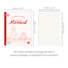 Load image into Gallery viewer, Monolike Unmatched Friends PVC Adhesive Photo Album, Red - Photo Album, Photo Book, Adhesive Album, Design Album
