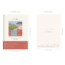 Load image into Gallery viewer, Monolike Seoul : Today&#39;s Season 6-Month Hardcover Diary, Wall - Undated Academic Weekly &amp; Monthly Planner
