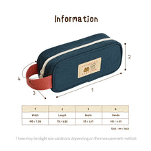 Load image into Gallery viewer, Monolike Unmatched Friends Butter Pencil Case, Gray - Structured Square Desk Organizer, Large Capacity Aesthetic Stationery Pouch &amp; Makeup Brush Bag
