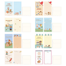 Load image into Gallery viewer, Monolike Happy and Lucky Littles Series.2 Mini Letter Paper and Envelopes Set - 8Type, 32 Letter Paper + 16 Envelopes
