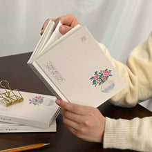 Load image into Gallery viewer, Monolike Journal For Beyond Minhwa Hardcover Lined Notebook, Peony Vase - Hardcover, Academic, Journal, Diary, 192pages
