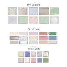 Load image into Gallery viewer, Monolike Nostalgia Sticker pack (102Pcs) - Variety pack, Journal, Scrapbook, Fancy Sticker, Paper
