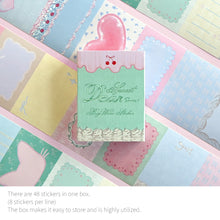 Load image into Gallery viewer, Monolike Big Wow Sticker Dear Sweet Series.1 + Series.2 Set - Big Size Cute Stickers, Square Stickers
